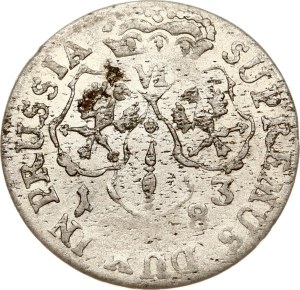 Germany Brandenburg-Prussia 6 Groscher 1683 HS