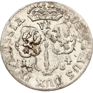 Germany Brandenburg-Prussia 6 Groschen 1684 HS