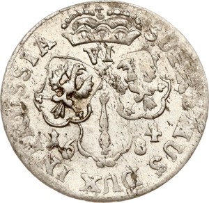 Germany Brandenburg-Prussia 6 Groschen 1684 HS