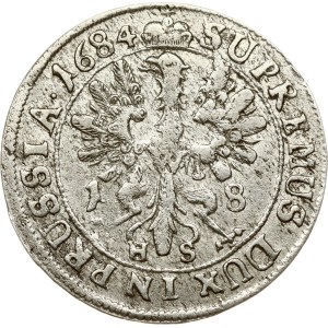 Germany Brandenburg-Prussia 18 Groschen 1684 HS