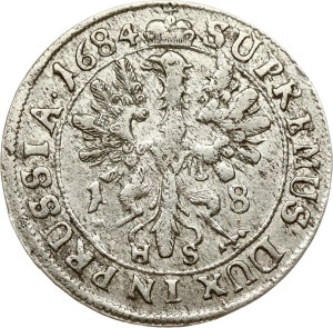 Germany Brandenburg-Prussia 18 Groschen 1684 HS