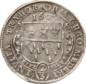 Germany Cologne 2/3 Taler 1695 PN