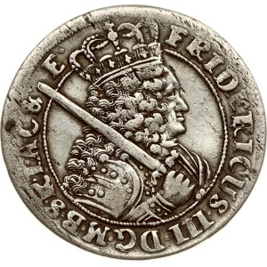 Nemecko Brandenbursko-Prusko 18 Groschen 1699 SD