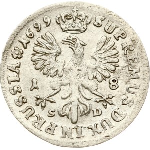 Germany Brandenburg-Prussia 18 Groschen 1699 SD