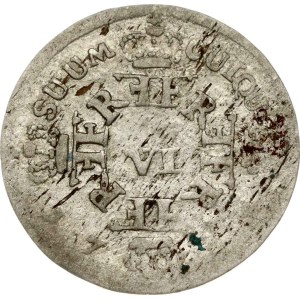 Germany Prussia 6 Groscher 1704 CG