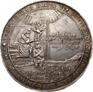 Germany Harz-Zellerfeld Taler 1713 HH Baptism