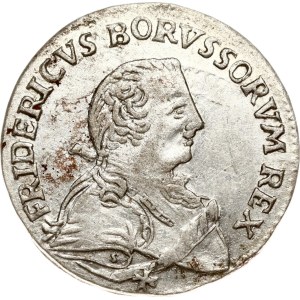 Germania Prussia 6 Groscher 1752 E S