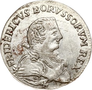 Germany Prussia 6 Groscher 1752 E S