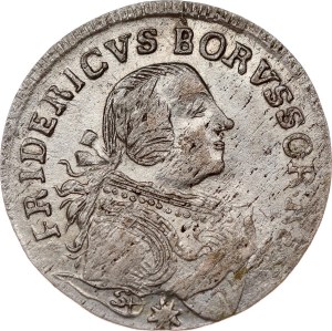 Germany Prussia 6 Groscher 1754 E