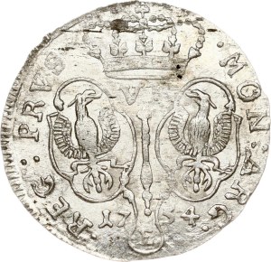 Germany Prussia 6 Groscher 1754 E ST