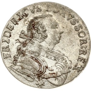 Germania Prussia 6 Groscher 1755 E