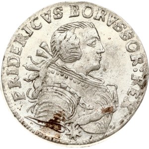 Germania Prussia 6 Groscher 1755 E