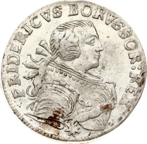 Germany Prussia 6 Groscher 1755 E