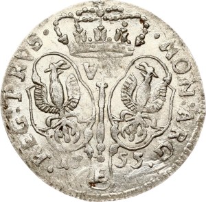 Germany Prussia 6 Groscher 1755 E