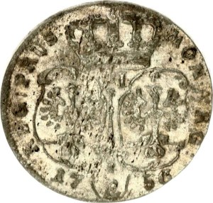 Germany Prussia 6 Groscher 1756 E