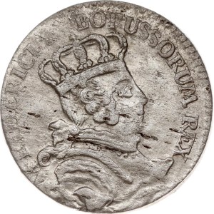 Nemecko Prusko 6 Groscher 1756 C