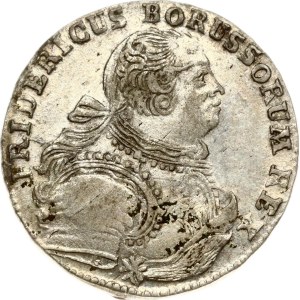 Germany Prussia 6 Groscher 1756 E