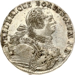 Germany Prussia 6 Groscher 1756 E