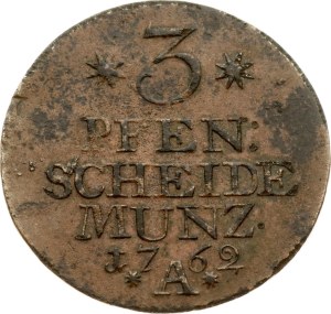 Germany Prussia 3 Pfennig 1762 A