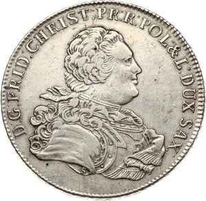 Germany Saxony Taler 1763 EDC