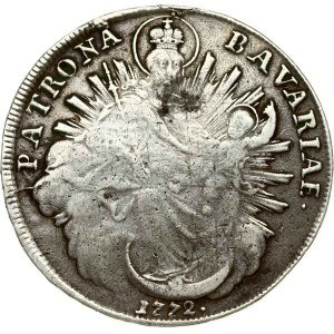 Germany Bavaria Taler 1772 A