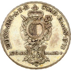 Germany Augsburg 10 Kreuzer 1773