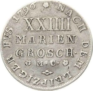 Germany Brunswick-Wolfenbuttel 24 Mariengroschen 1796 MC