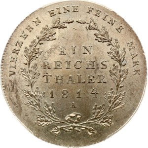 Germany Prussia Taler 1814 A PCGS MS 63