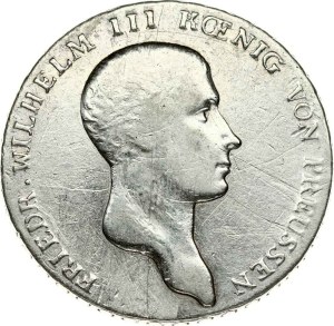 Germany Prussia Taler 1814 A
