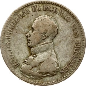 Germany Prussia Taler 1818 D