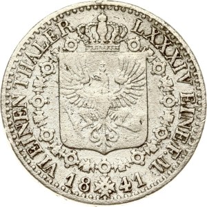 Germany Prussia 1/6 Taler 1841 A