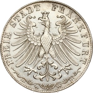 Germany Frankfurt 2 Gulden 1849 Goethe Centennial