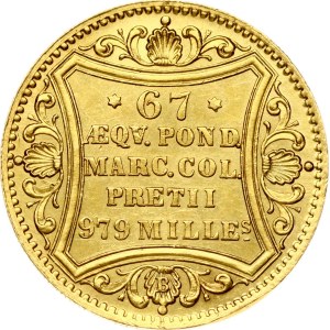 Germania Hamburg Ducat 1871 B