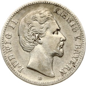 Germany Bavaria 2 Mark 1876 D