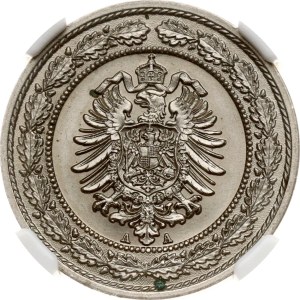 Germany 20 Pfennig 1887 A NGC MS 65