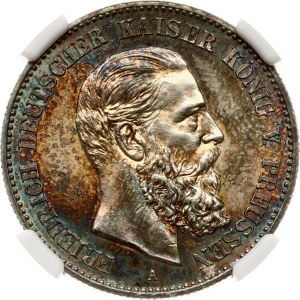 Germany Prussia 2 Mark 1888 A NGC MS 64