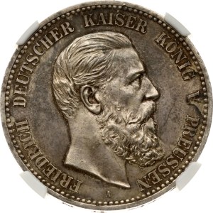 Germany Prussia 5 Mark 1888 A NGC MS 63