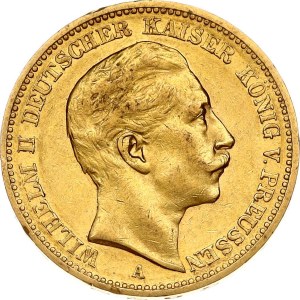 Germany Prussia 20 Mark 1890 A