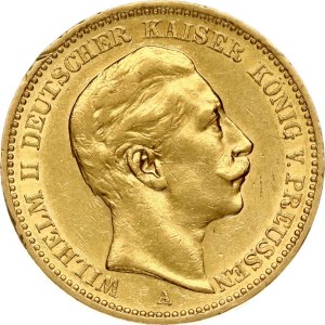 Germany Prussia 20 Mark 1896 A