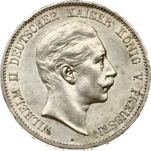 Germany Prussia 5 Mark 1898 A