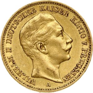 Germany Prussia 20 Mark 1898 A