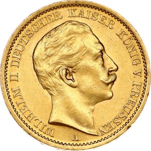 Germany Prussia 20 Mark 1909 A