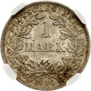 Germany 1 Mark 1910 F NGC MS 63