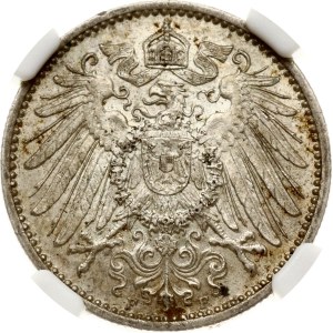 Germany 1 Mark 1910 F NGC MS 63