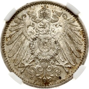 Germany 1 Mark 1910 F NGC MS 63