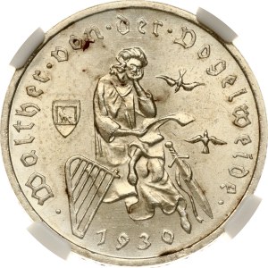 Germany Weimar Republic 3 Reichsmark 1930 A Walther von der Vogelweide NGC MS 64