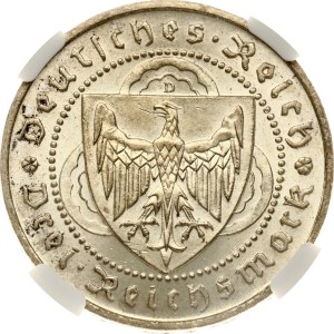 Germany Weimar Republic 3 Reichsmark 1930 D Walther von der Vogelweide NGC MS 64