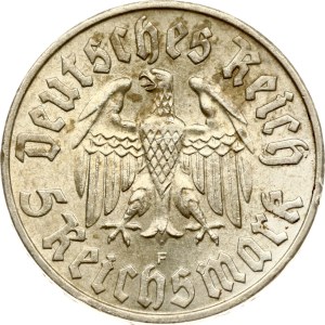 Germany Third Reich 5 Reichsmark 1933 F Martin Luther