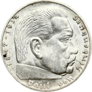 Germany Third Reich 2 Reichsmark 1938 E Hindenburg PCGS MS 62