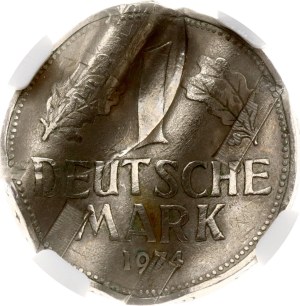Germany Federal Republic 1 Mark 1974 J NGC MINT CANCELLED